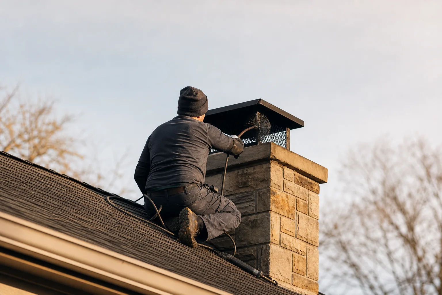 How Often Should a Chimney Be Inspected and Cleaned — professional chimney service perspective